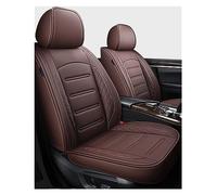 car seat covers front pair Housse Siège Voiture En Cuir PU 5 Places Pour PEUGEOT 206 Pour 307SW 308 407 408 Pour 508sw 208 2008 3008 4008 5008 Pour RCZ(A Coffee 5 Seat)
