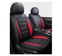 car seat covers front pair Housse Siège Voiture En Cuir PU 5 Places Pour PEUGEOT 206 Pour 307SW 308 407 408 Pour 508sw 208 2008 3008 4008 5008 Pour RCZ(A Bk Red 5 Seat)
