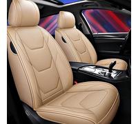 car seat covers front pair Housse Siège Voiture Universelle En Cuir Pour Mercedes Pour Benz EC CLS SAB CLK SLK G GLS GLE GL ML GLK GLA CLA Classe Accessoires Protection(Beige)