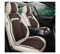 car seat covers front pair Housse Siège Voiture Universelle Pour BMW X3 E83 G30 F25 X5 E53 X1 E84 F01 F15 E65 X6 E71 F31 F45 Intérieur(Beige Coffee)
