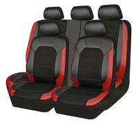 Car Seat Covers Full Set,Front Rear Breathable Seat Protectors | for hyundai Kona for Encino 2018-2024 Comfortable Wear for Material Easy Installation(D/Red)