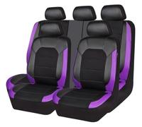 Car Seat Covers Full Set,Front Rear Breathable Seat Protectors | for hyundai Kona for Encino 2018-2024 Comfortable Wear for Material Easy Installation(A/Purple)