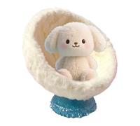 Car Seat for Plush | Toy Chair Dashboard Decoration | Rotatable Plush Toy Car Seat - for SUV RV Trailer Tractor Automobile Vehicle Home Bedroom Apartment 5.51in