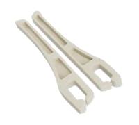 Car Seat Gap Filler for Mercedes-Benz GLK X204 2008-2015, 2-Pack Leak-Proof Organizer Pads for Vehicle Mounted Storage Between Seat and Center Console(White)