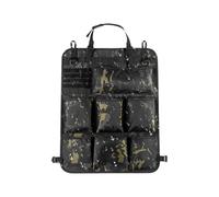 Car Seat Organizer Backseat, 8 Storage Pocket Design, 23.23 Inch Maximum Organizations & Adjustable Straps, 900D Oxford Kick Protector for SUV, Truck, Vehicle Organization, Family Travel, Long Drives