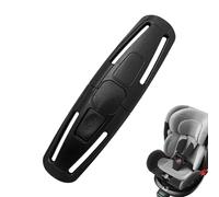 Car Seat Safety Belt Clip - Seatbelt Strap Latch for Child Travel | Adjustable Replacement Chest Lock Clips for Stroller High Chair Dining Seat Feeding Time Home Restaurant Shopping, 14.5x5cm Black