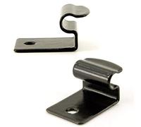 CAR SHADES Clip de remplacement M03 - métal haut 20mm, Noir