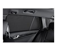 CAR SHADES Set de Compatible avec Skoda Kamiq 2019- (6-pièces), Noir