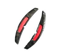 Car Shift Paddle Blade Compatible with Porsche for 911 for Panamera for Cayenne 992 2021 2022 Forged Carbon Fiber Car Shift PaddlesSteering Wheel Paddle Shift Shifter Extension(Black Carbon)