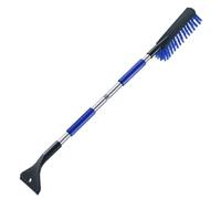 Car Snow Brush - 33.5 Inch 2 in 1 Ice Scraper | ABS Aluminum Alloy Cleaner - Durable snow removal tool with sturdy brush bar that clears frost safely, ideal for cars SUVs and trucks in winter
