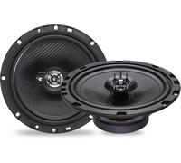 Car Speaker-2 x Car Speakers 120 W-FM-SD-USB-AUX-30 mm Mylar Dome Tweeters-Black-6.5 Inches