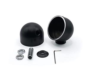Car Specials Boîtier de haut-parleur en aluminium pour tweeter Hertz ML28.3 MP28.3 Noir avec filetage M10