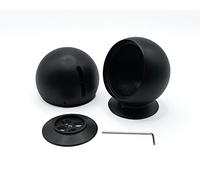 Car Specials Boîtier de haut-parleur en aluminium pour tweeter Hertz ML28.3 MP28.3 Noir avec trou oblong