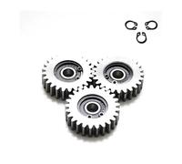 Car Spoke electronic starter Clutch Gear 25/34/36 Teeth Steel/Nylon Substitute Driving Gear Lithium Battery Vehicle Gear IINKUEYK(25 Teeth 3PCS)