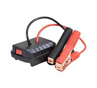 Car Start Battery Starter, Portable Adapter Converter, 3.15 Inches Safe 18-21V Auto Jump Starters, Compact Durable Design, Automotive Battery Booster Inverter for Truck, Camping, Outdoor, RV Use