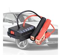 Car Start Battery Starter, Safe Adapter Converter, Auto Jump Starters, Automotive Booster Inverter, Compact Power Bank for Outdoor Camping, Roadside Assistance, Home Use, 3.54 Inches
