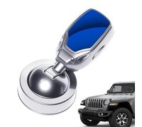 Car Start Button Joystick | Aluminium Alloy, Adhesive Mount | Creative Ignition Switch Cover For Center Console | Universal Protection For All Vehicle Models