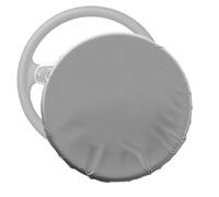 Car Steering Wheel Sun Shade Cover - 16.53 inch Silver Coated Universal Cooling Steering Wheel UV Shield Heat Insulation Sun Protection Cover for Sedan