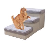 Car Steps, Non Slip Foldable Ladder, Portable and Convenient Dog Ramp