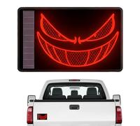 Car Sticker - 7.8x12.5cm Solar Reflective Stickers | Devìl Eye Decorative | Adhesive Auto, Motorcycle, Helmet Decoration | Waterproof, Durable Night Safety Sticker