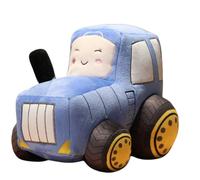 Car Stuffed Animal - Soft Stuffed Car Plush Pillow Toy | Cartoon Doll Decorative Sofa Cushion, Huggable Road Trip Toy, Plush Travel Companion for Bedroom Living Room Office Cars Dorm Couch Kids Boys