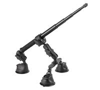 Car Suction Cup Mount Kit with Selfie Stick Ball Head Adapter for X4 X3 Action Camera Accessories