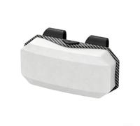 Car Sun Visor Glasses Holder One-Press Black(White) | One-press open mechanism, quick pour access while driving, secure hold, black finish, easy operation