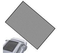 Car Sunroof Net | Polyester Mesh, Black, S/M/L | Magnetic Screen for Vehicle Roof | Light Transmitting Sun Shade & Heat Insulation (S:22, M:34, L:40 Magnets)