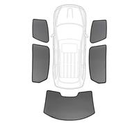 Car Sunshade Mesh Rear Side Window Curtain Visor Black Magnetic Anti-UV