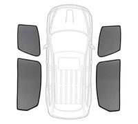 Car Sunshade Mesh Rear Side Window Curtain Visor Black Magnetic Anti-UV