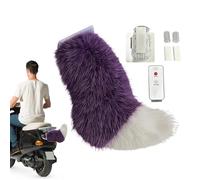 Car Tail Wing - Rechargeable Animated Moving Plush Tail Trunk Bumper Decor