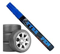 Car Tire Letter Pen,Permanent Weatherproof Erasable Tire Drawing Marker | Rubber Wood Drawing Pen | for Motorcycle, Bicycles, Metal, Glass