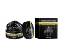 Car Tire Shine - 50g Wheel Refurbishing Cream, Tire Shine Paste for Glossy Black Finish Restoration, Wheel Polishing Protectant for SUV Truck Sedan Motorcycle, Automotive Tires Care
