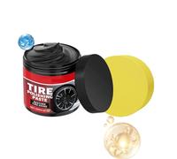 Car Tire Shine - Auto Tire Cleaning and Polishing Paste, Gloss Restorer, Long-Lasting Anti-Fade Finish, Professional Wheel Detailing Product for Trucks, Collectors, Fleet Displays