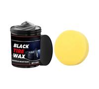 Car Tire Wax - Tyre Refurbishment, Maintenance Paste, 7cm | Rubber Renovation, Waterproof Protection For Mechanics, Drivers, Groomers, Racers, Restorers, Modifiers, Trucks, SUVs, RVs, Sedans, Garages