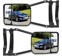 Car Towing Mirror 2022 Newest Clip On Towing Mirror Extensions Trailer Truck Deluxe Dual Glass,Universal Long Arm Adjustable,Pack of 2 (2PACK)