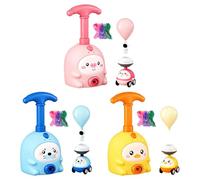 Car Toy, Air Powered Animal Launcher Manual Long Tail Educational STEM Party Favors Design, Durable Kids Race Car Set, Launcher Toy for Birthday Classroom Home School Travel