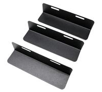 Car Trunk Cargo Organizer Blocks, Non Slip Boot Separator for SUV and Vehicle Storage, Metal Containment System to Hold Bags, Sports Gear, Groceries, and Automotive Accessories