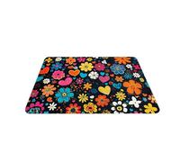 Car Trunk Mat - 39.37-inch SUV Cargo Protector | Polyester Fiber Liner - Floral Print Washable Dustproof Trunk Mat for SUV Interior Cargo Protection Travel Camping Daily Use