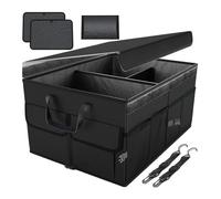Car Trunk Organisateur SUV, Car Storage Box For Road, Foldable Portable Multifunctional Auto Accessoires, Trip Travel Camping Picnic Long Drive Family Trip Activities Snack Time Daily Commuting Van