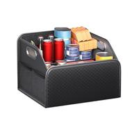 Car Trunk Organizer - Folding Trunk Storage, Large Capacity Multi-Compartment Tail Box Organizer With Handles, Car Accessories Bag | For SUV RV Sedan Automotive Vehicle Interior Cargo Tool Grocery