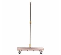 Car Undercarriage Maintenance Tool | 1500-4000 PSI High Pressure Washer Attachment for Trucks/SUVs/Trailers | 1/4 Quick Connect Plug with 4 Nozzles & 2 Casters