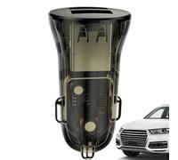 Car USB Adapter - 48W Type-C Fast Charger with USB-A Port | Heavy Duty Metal Vehicle for SUV, Auto, Truck, RV, Outlet Power Supply, Quick Charging Accessory Travel & Commute