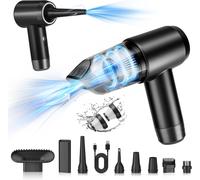 Car Vacuum Cleaner 15000pa,3 In 1 Portable Mini Handheld Vacuum Cleaner With Hepa Filter,Brushless Powerful Cordless Car Vacuum Cleaner With Two Suction Options,For Car,Home