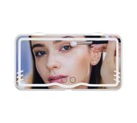 Car Vanity Mirror With Lights - Lighted Visor Mirror Dimmable Touch Control