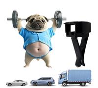 Car Vent Air Freshener, Decorative Car Fragrance, 2.36x1.65 inches Weightlifting Dog Shape Auto Aromatherapy, Outlet Vent Perfume, Long Lasting Scent for Truck and Vehicle