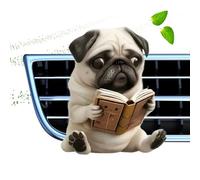 Car Vent Air Freshener, Dog Diffuser Clip, 2.36x1.97 Inches Size, Compact Adorable 2d Acrylic Scent Accessory, Aromatherapy Decor for Auto, Truck, Rv, Travel, Women, Men and Interior