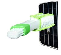 Car Vent Brush - Air Vent Detailing Duster, 14cm Soft Bristles Car Dusting Tool for Cleaning, Fine Fiber Tool with Flexible Reach-Design, Interior Maintenance Brush for Dust Defense and Vehicle Care