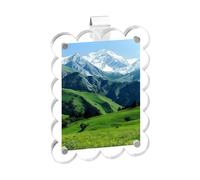 Car Visor Clip, Magnetic Acrylic Transparent Sun, Lightweight Decorative Home and Car Accent, Multi-Purpose for Family, Friends, Men, Women, Son, Daughter, 3.54x2.36 inches