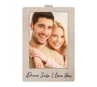 Car Visor Photo Clip, Car Picture Holder, 4.21x2.76x0.87 Inches Interior Decoration, Easy Installation, Sturdy Clamp for Photography Enthusiasts, Families, Road Trips, Drivers, Fitness, Tourists